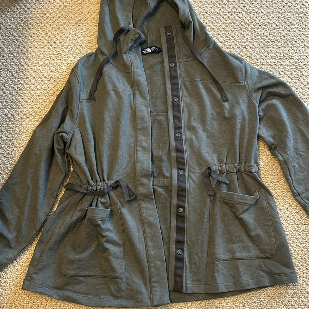 North face hooded jacket